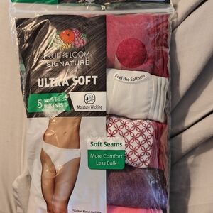 NWT Fruit of the Loom Ultra Soft Bikini Pack